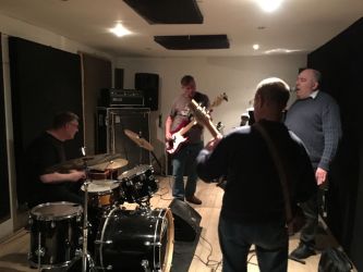 Fenzyx rehearsals at Strummers Studios 12 November 2017